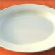 Secla Portugal oval ceramic serving dish