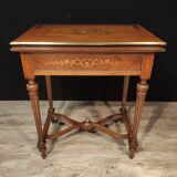 Game table wallet style Napoleon lll