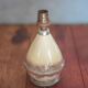 Vintage lamp, crackled glazed stoneware lamp, table lamp, bedside lamp.