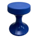Tulip stool blue 70's interior, side table, mid-century interior