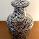 Large vintage glass vase - Bengt Orup for Johansfors - vintage Scandinavian design