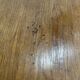 Oak and veneer counter or desk