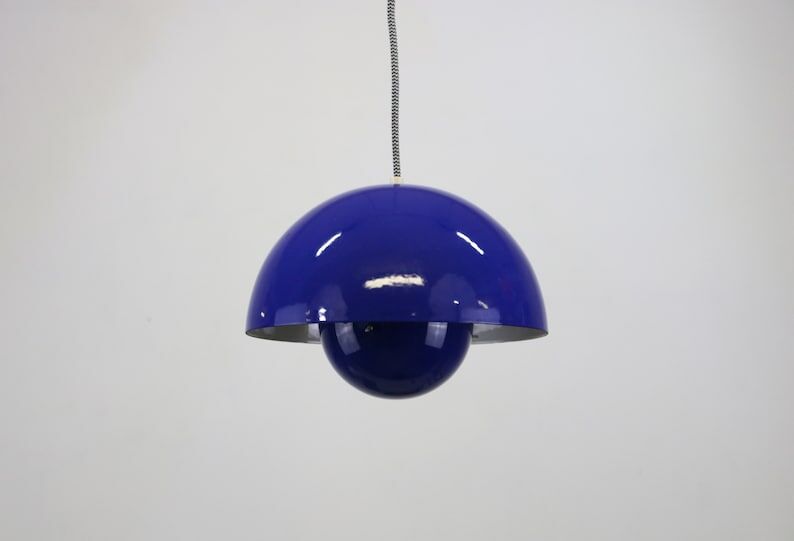 Pendant lamp designed by Verner Panton 1970 Denmark