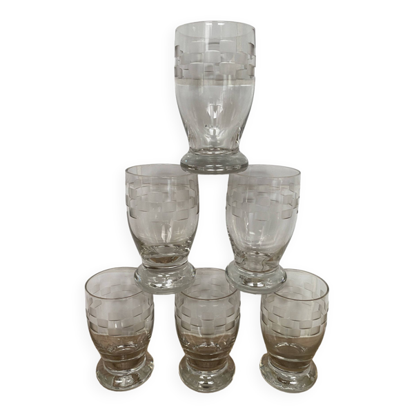 Set de 6 verres