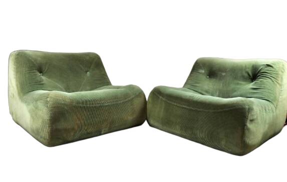 2 Kali armchairs from Ligne Roset by Ducaroy Michel