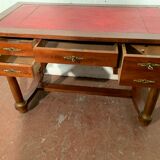 Empire style desk in mahogany and XX century veneer