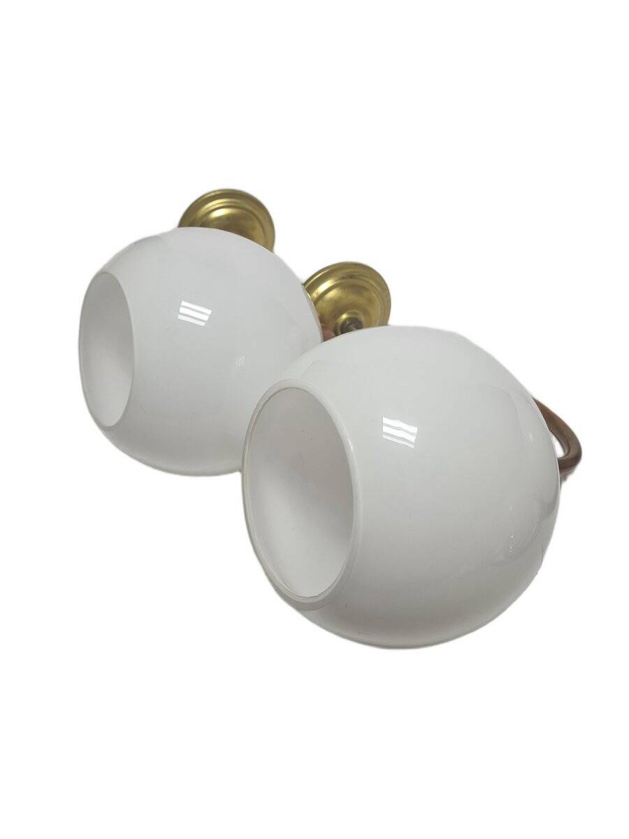 Art Deco sconces, Poland, 1950s, set of 2