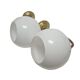 Art Deco sconces, Poland, 1950s, set of 2