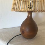Vintage wood lamp