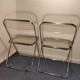 Pair of Plia chairs by Giancarlo Piretti