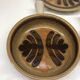 Set of three ceramic dishes from Pornic