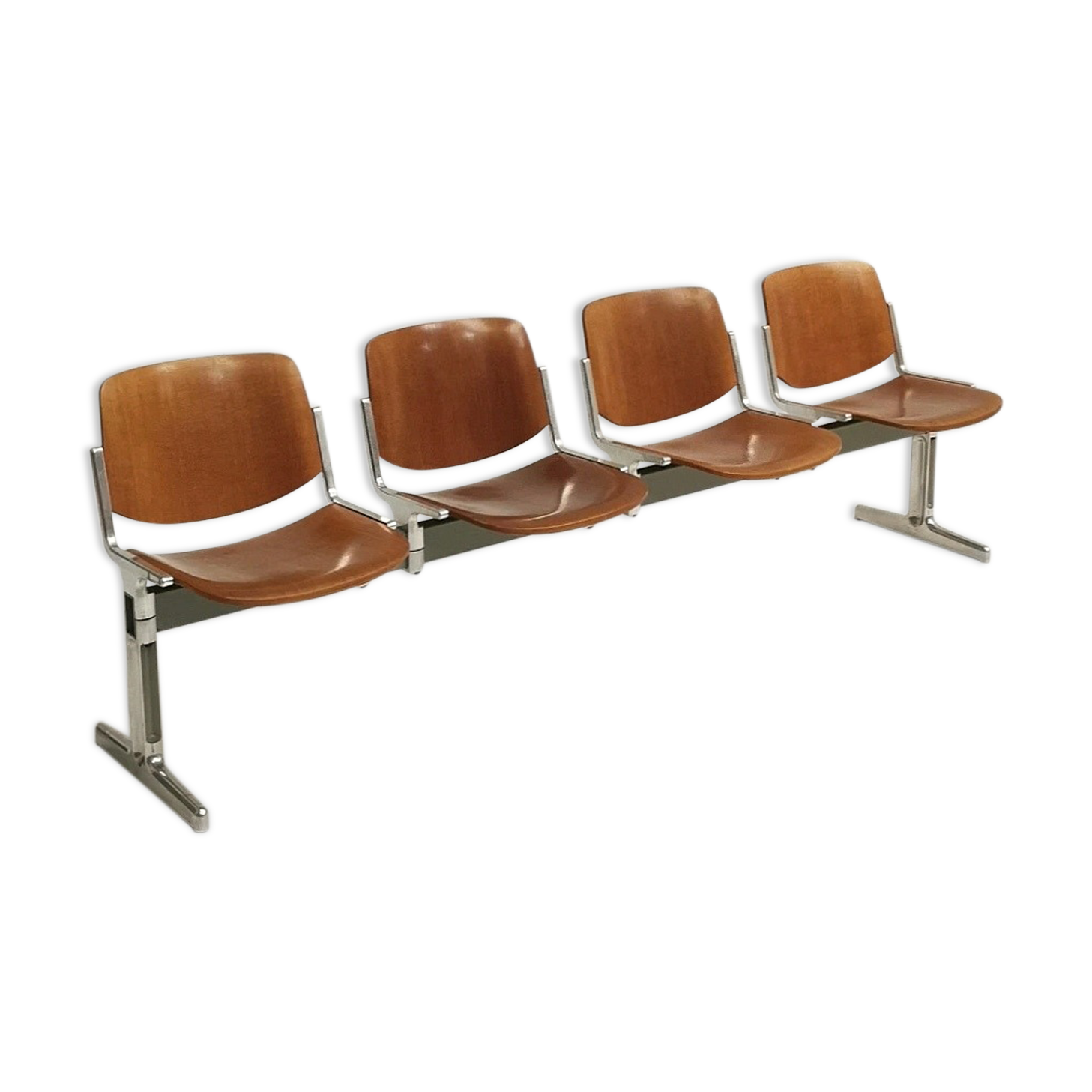 Bench 4 places, Giancarlo Piretti, Anonima Castelli, 1970