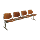 Bench 4 places, Giancarlo Piretti, Anonima Castelli, 1970