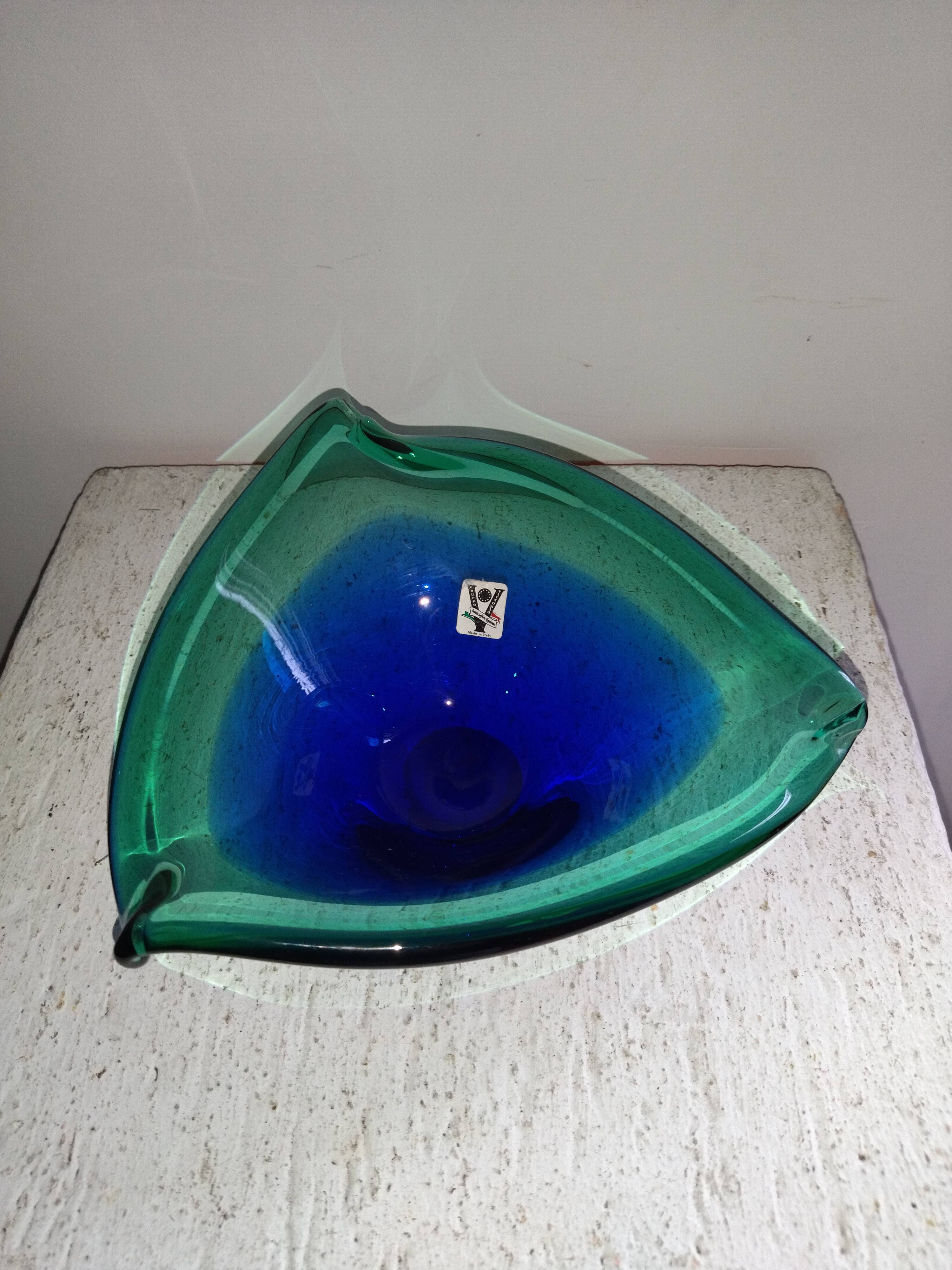 Glass cup Italy gruppo Vittorio vetri