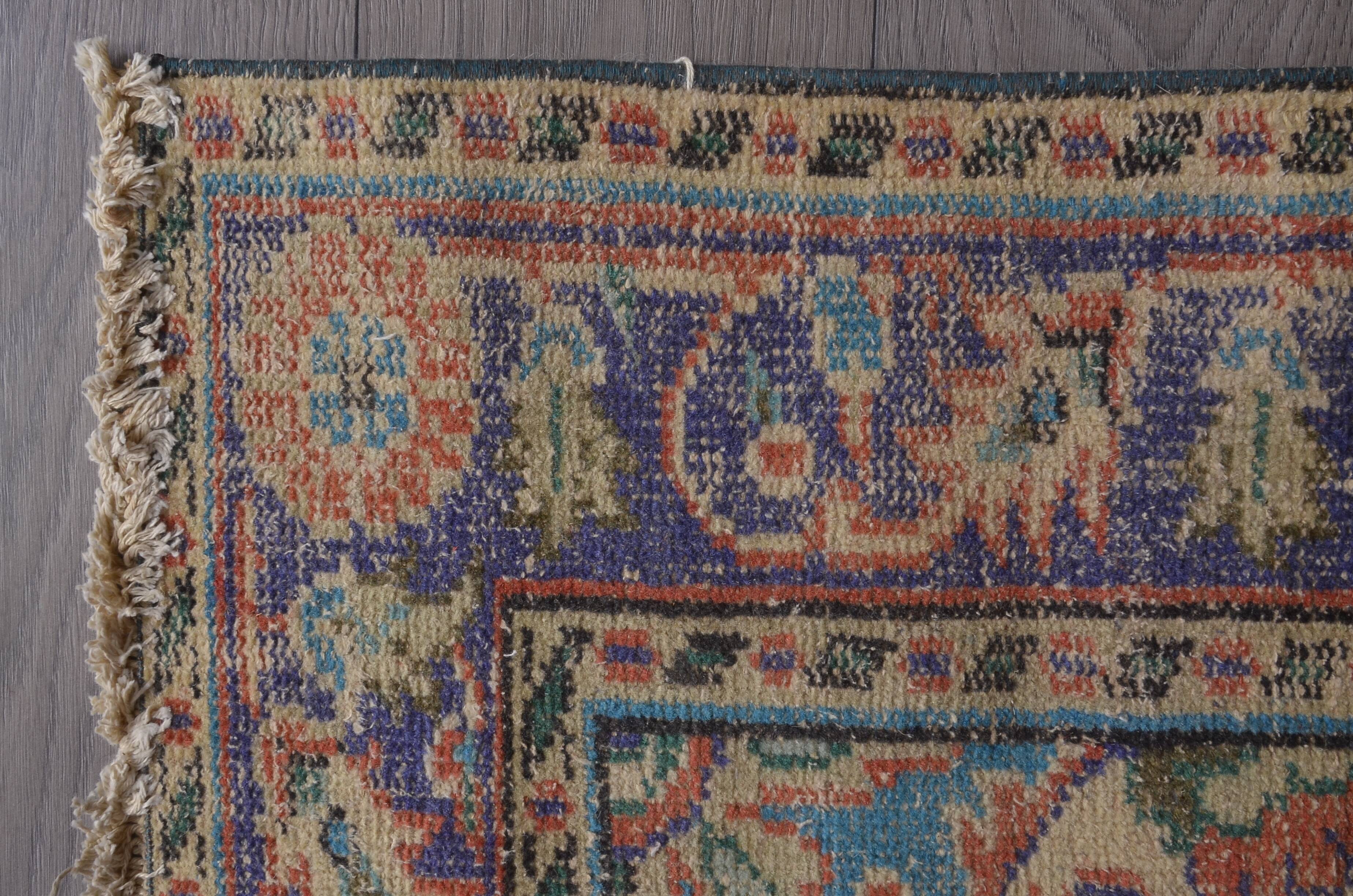 Anatolian Kurdish Oushak Rug sku2306
