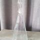 Carafe ancienne art décor verre décor facette