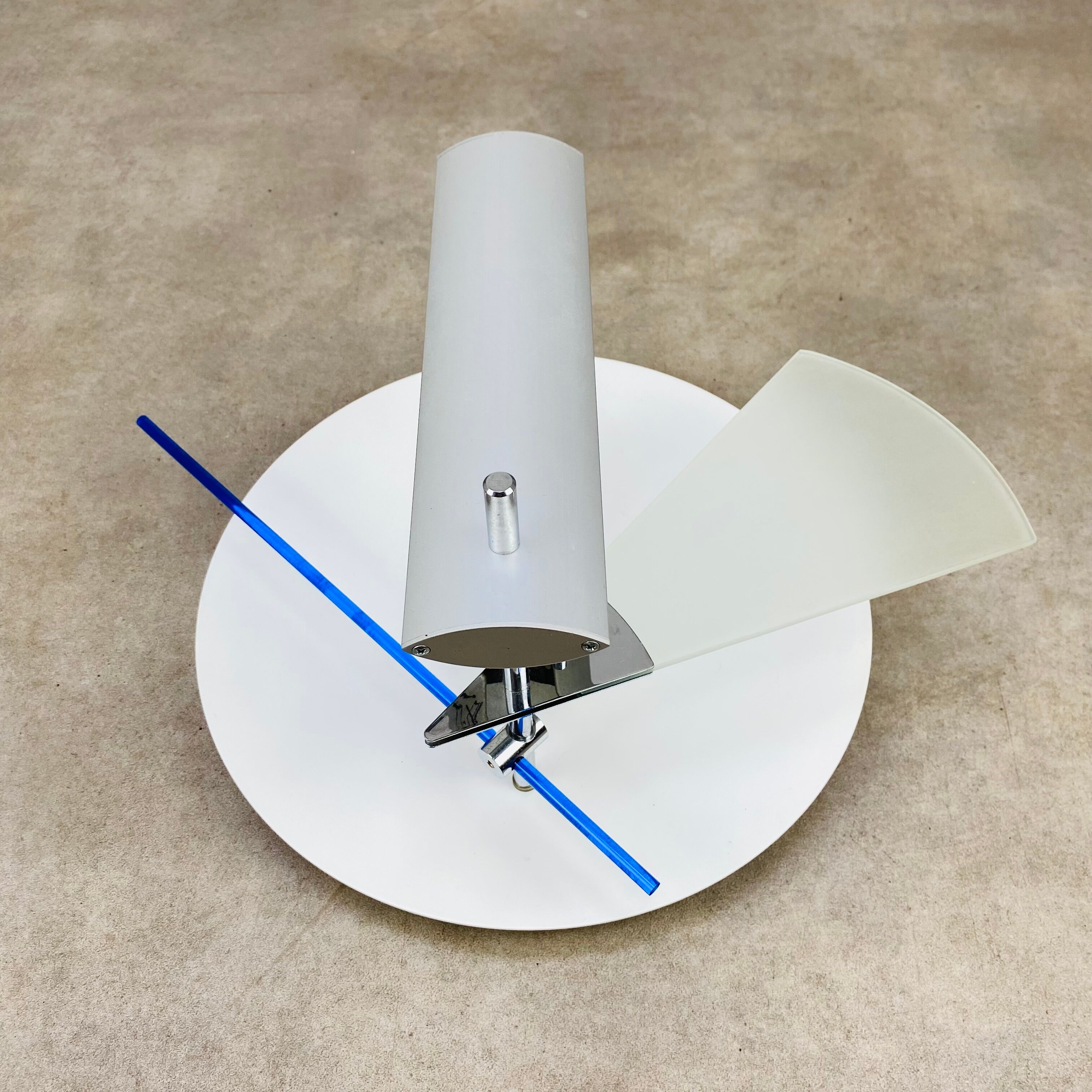 Postmodern wall light from the 1980s.