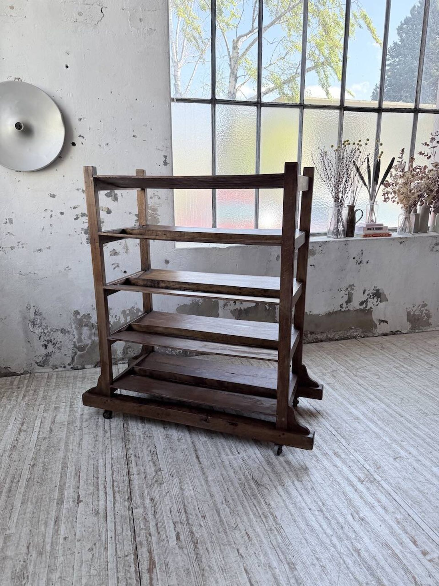 Old bakery shelf from the 1950s.