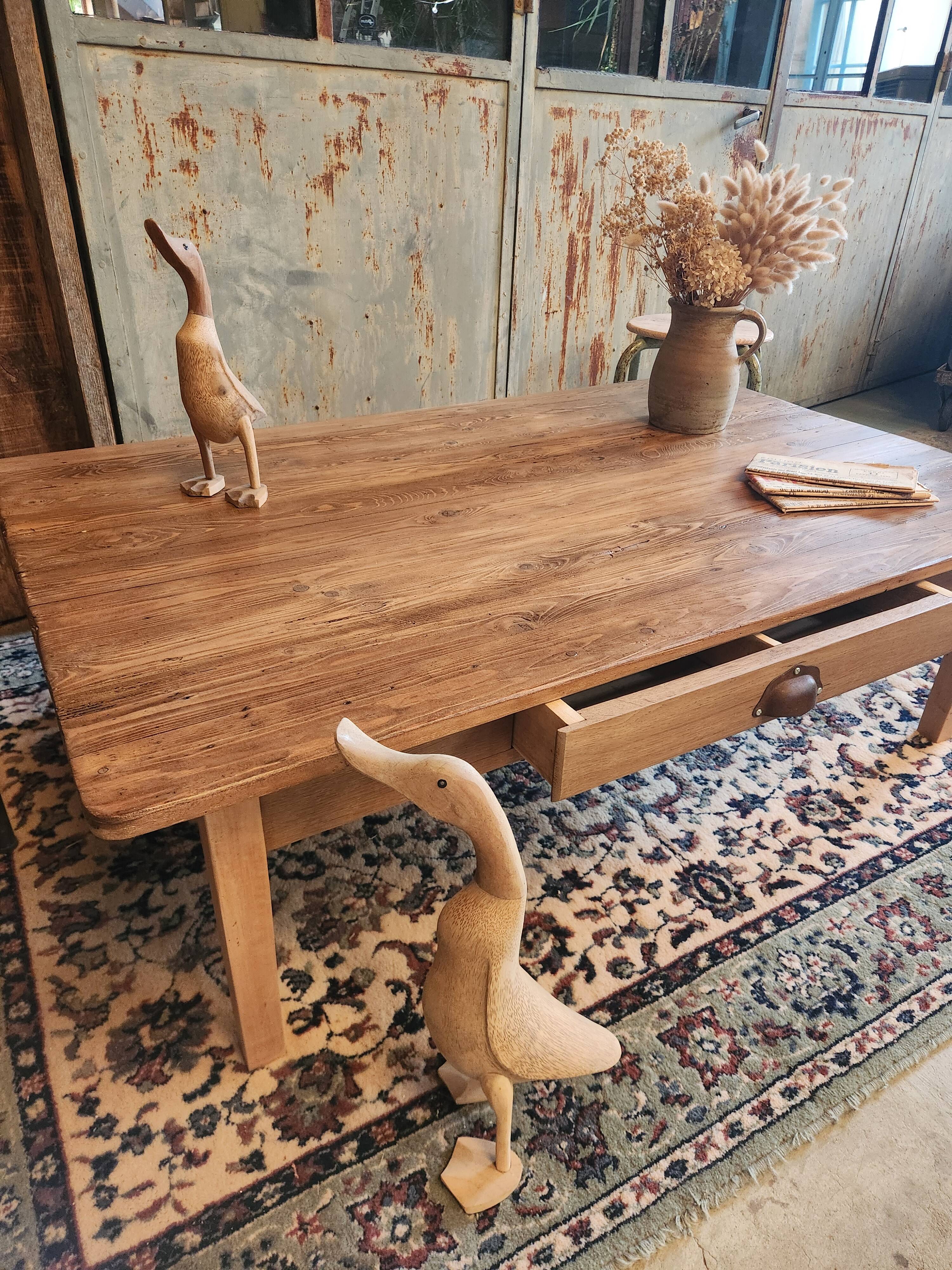 Table basse de ferme