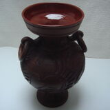 Terracotta vase