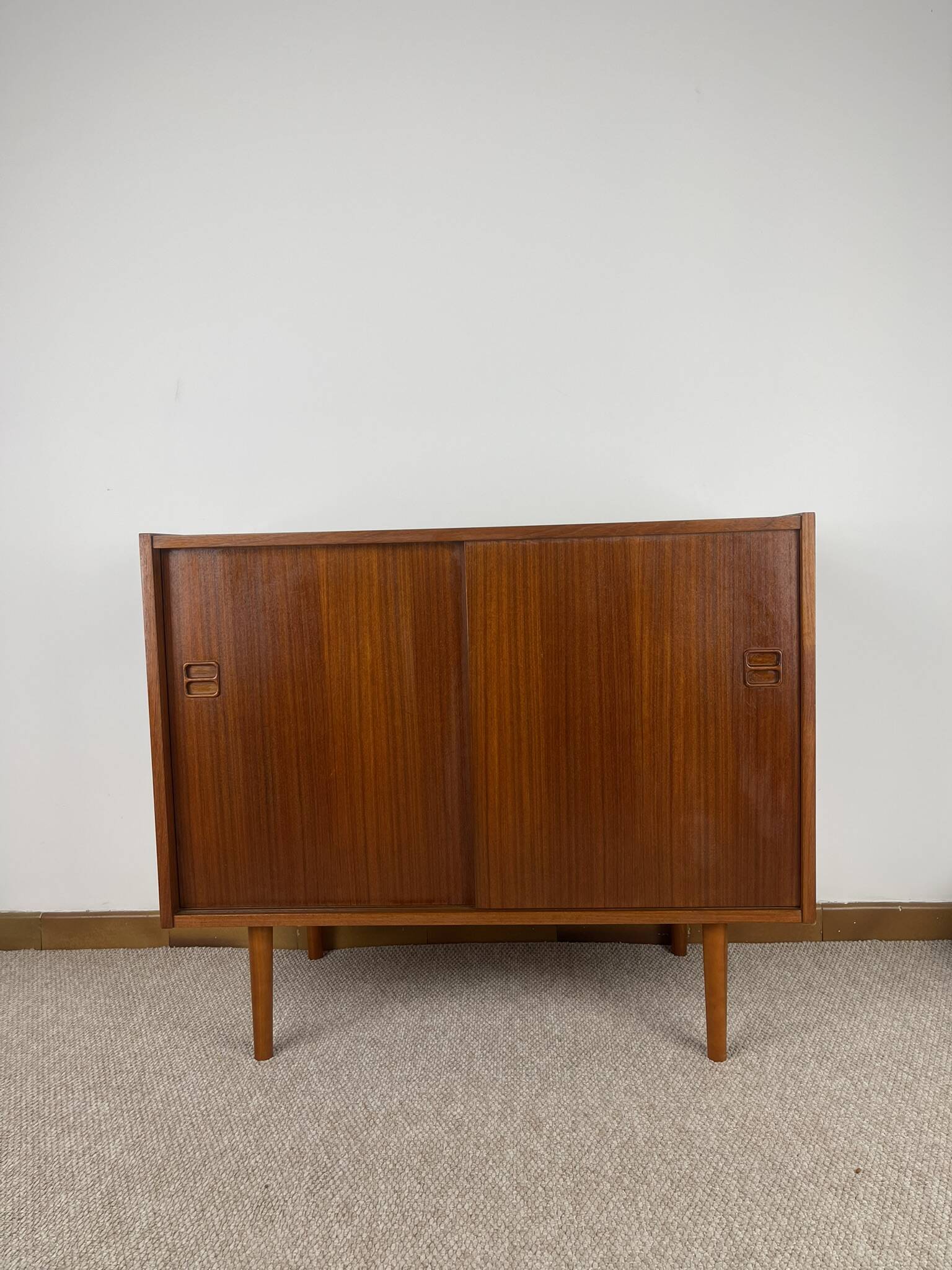 Scandinavian teak sideboard 60'