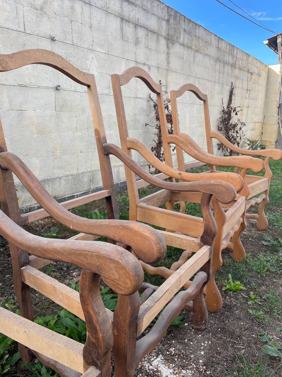 Louis XIII armchairs