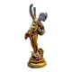 Pied de lampe en bronze signé Auguste Moreau (1834-1917)