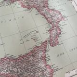 Old map of Italy