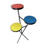 Porte-plantes en formica des années 60