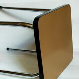 Vintage formica stool with tapered feet