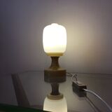 Yellow Glass Table Lamp by Ivan Jakes, 1960s