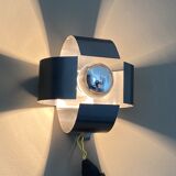 Pair of "Space age" wall lamps. 1970s