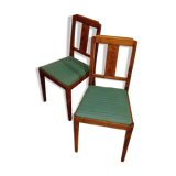 Pair of art deco chairs