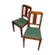 Paire de chaises art déco