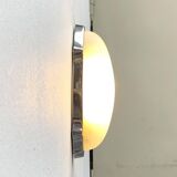 Postmodern Italian wall lamp for indoor and outdoor use, Geco 1 by Luciano Pagani and Angelo Perversi for Arteluce, 1990s.