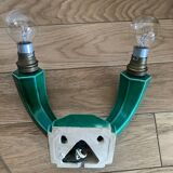 Pair of ceramic wall lights