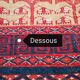 Vintage pakistan bukhara carpet  220x300cm