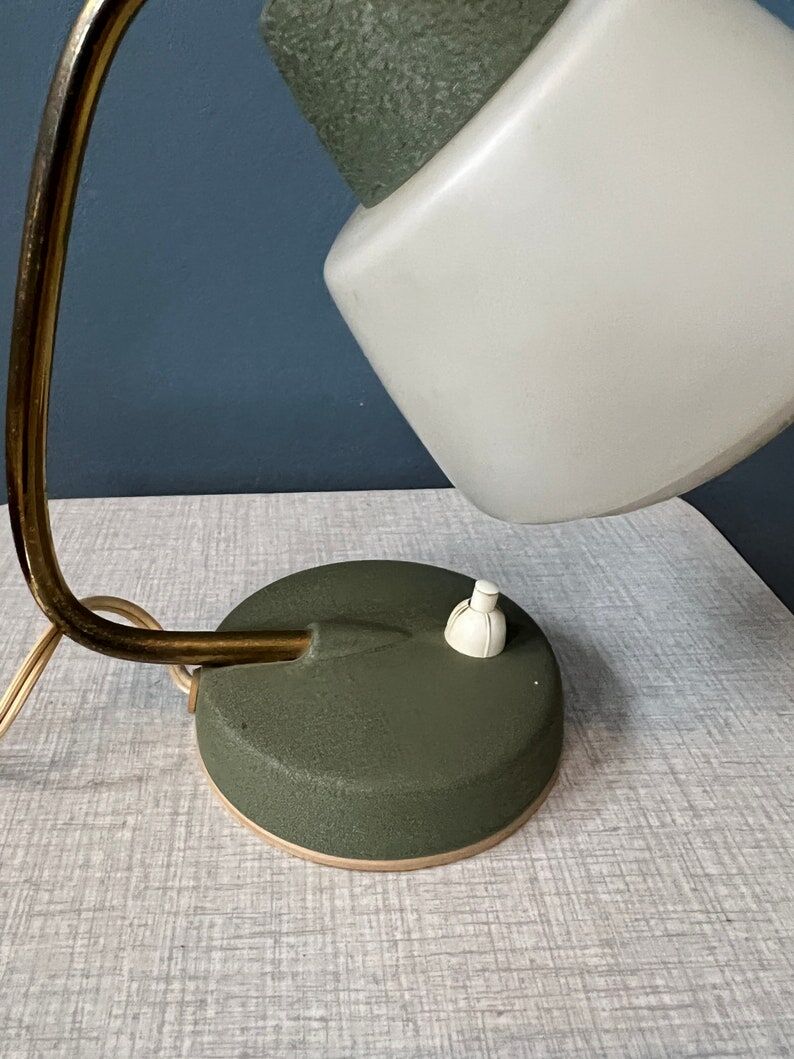 Mid-century vintage bedside lamp