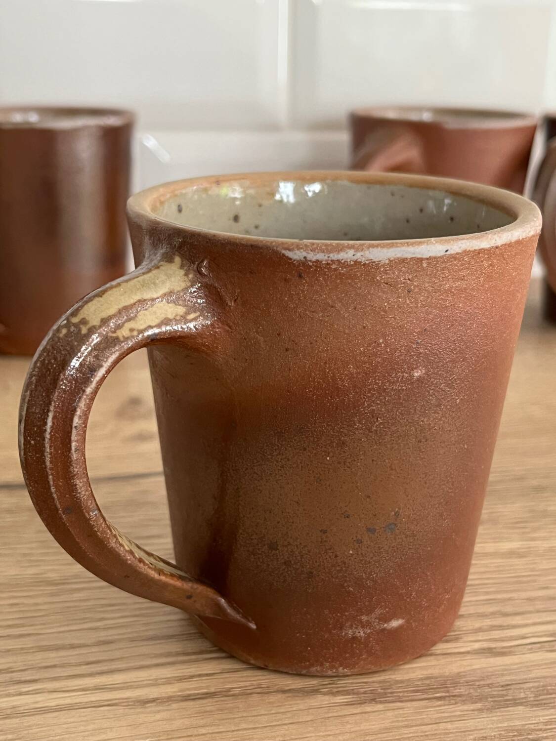 Lot de 4 tasses artisanale en céramique