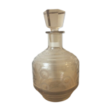 Smoked glass decanter