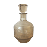 Smoked glass decanter