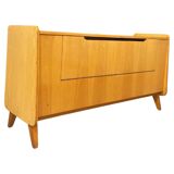 Commode vintage en bois de frêne par F.Jirák pour Tatra, 1960, Tchécoslovaquie