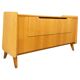 Vintage ash wood commode by F. Jirák for Tatra, 1960, Czechoslovakia.