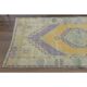 Vintage Turkish Oushak Handmade Wool Cotton Orange Area Rug 103x189