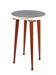 Fifties vintage formica and teak side table or plant stand