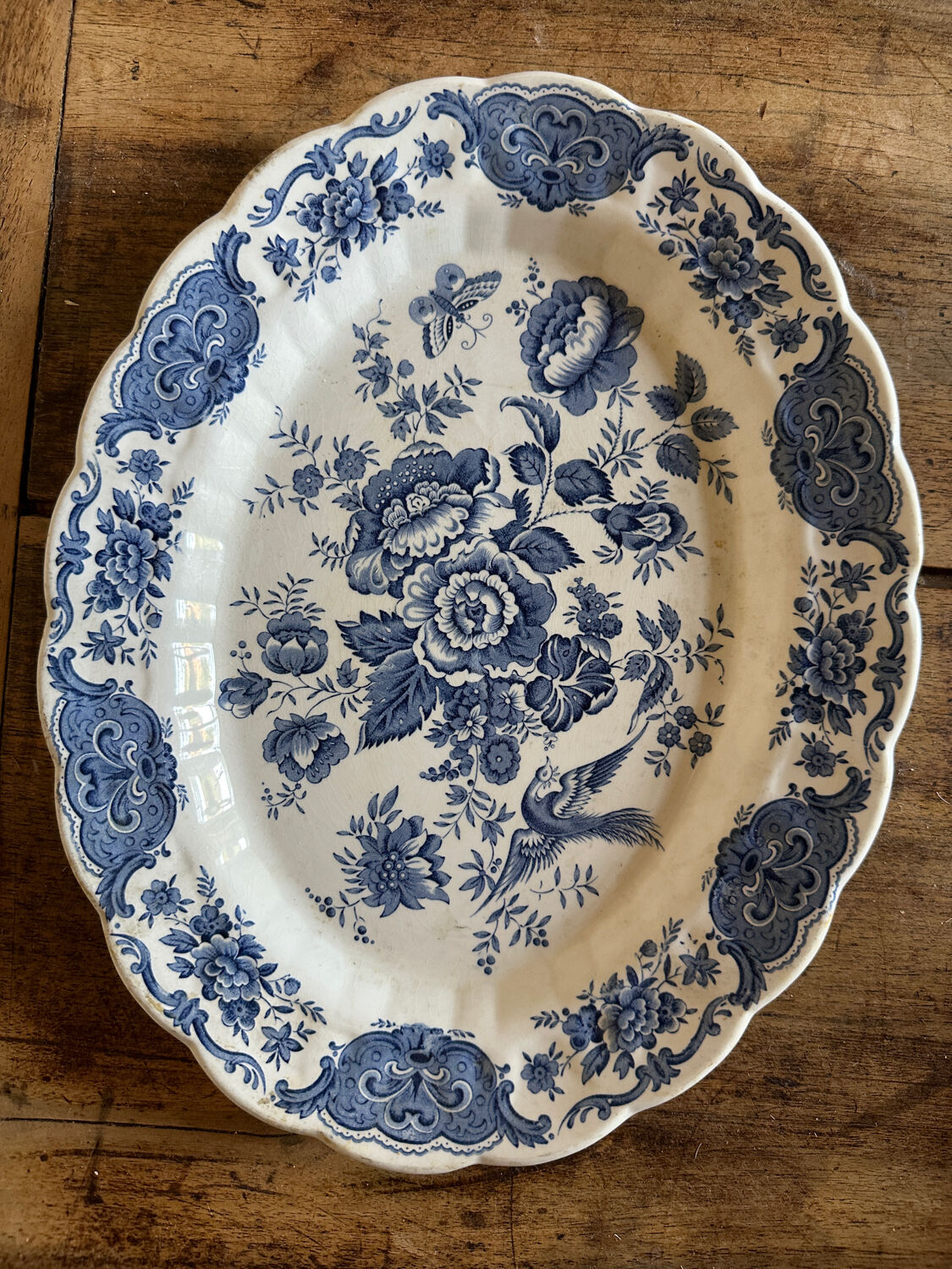 Dish Ridgway of Staffordshire England "Windsor"