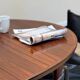Extendable dining room table and chairs (by Kristian Solmer Vedel)