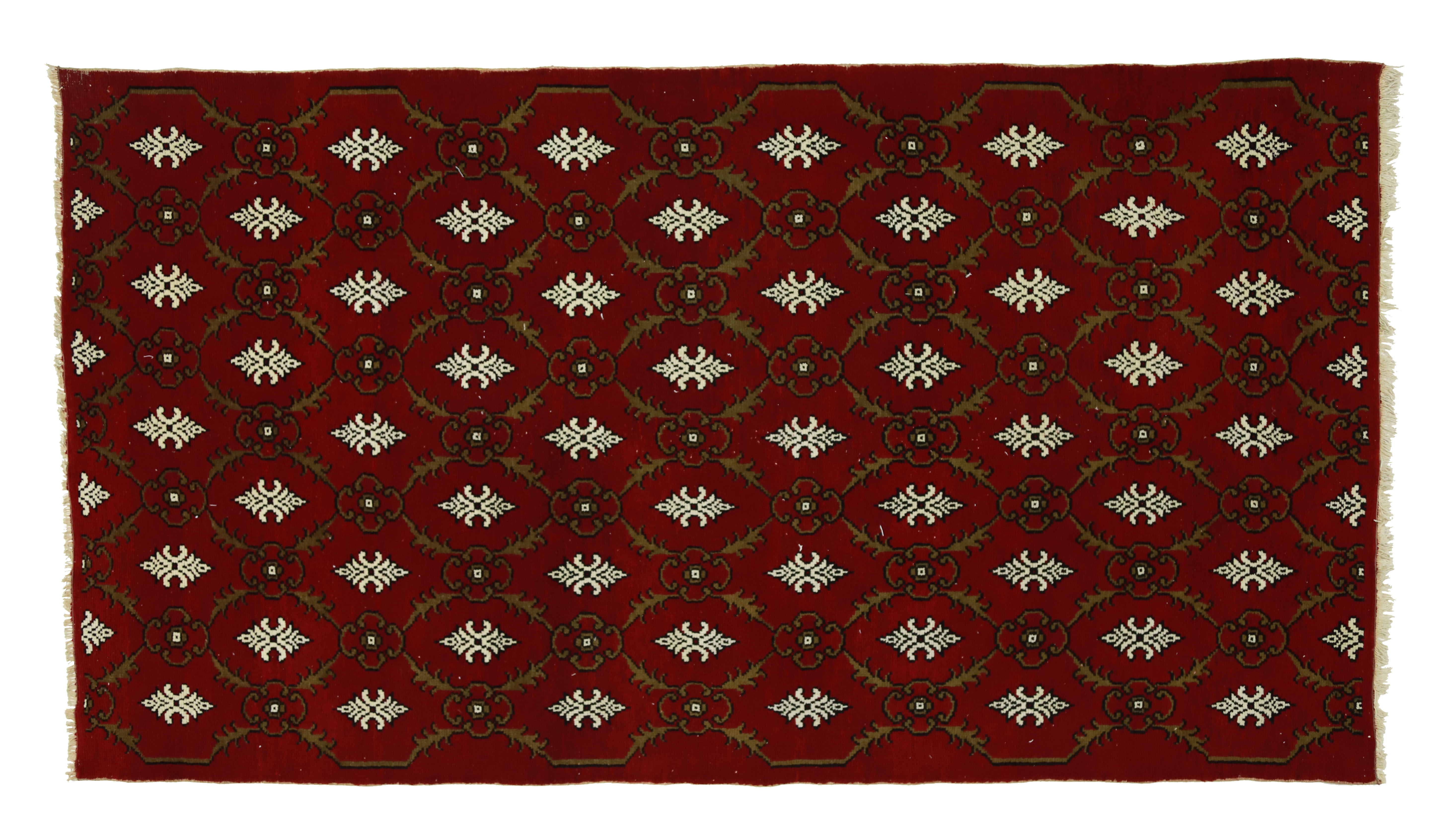 Anatolian handmade vintage rug 297 cm x 161 cm