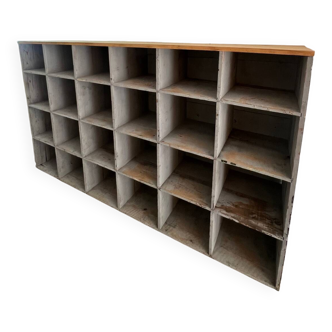 Casier d’atelier bois