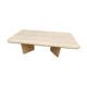 Italian travertine coffee table